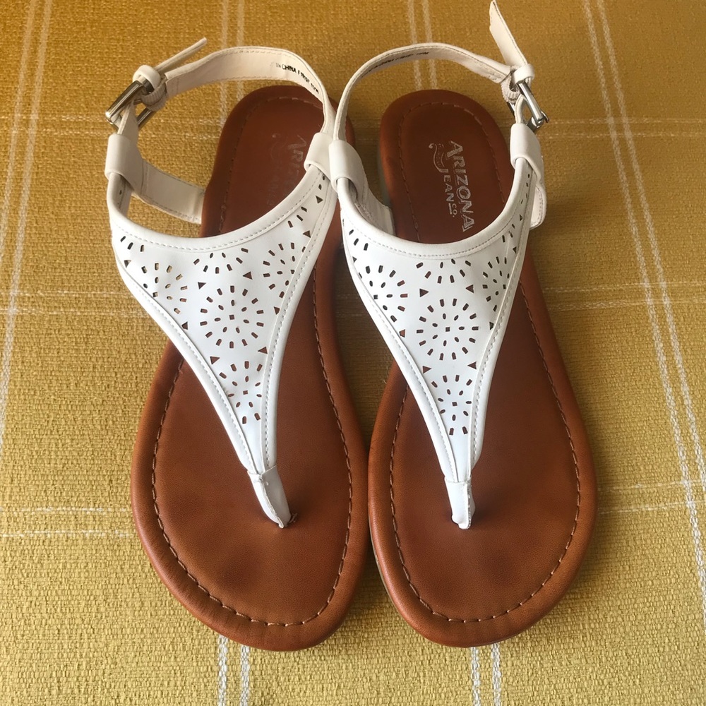 White Sandals